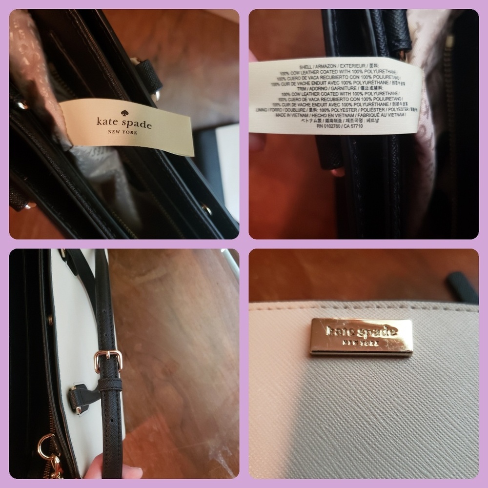 ☀Kate Spade Satchel/Crossbody with Matching Wallet - Picture 5 of 7